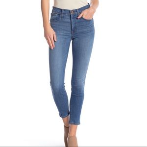 Madewell High Rise Skinny Jeans